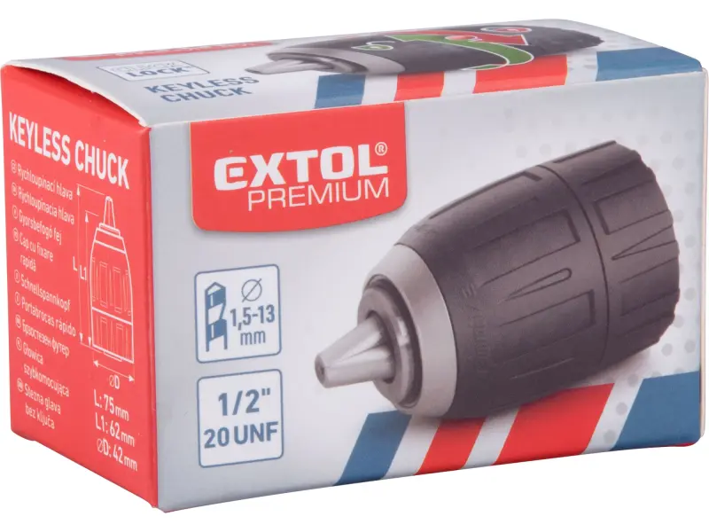 hlava rychloupínací sklíčidlová 8898004, 1,5-13mm