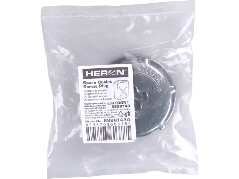 kanystr ocelový na benzín, 20L