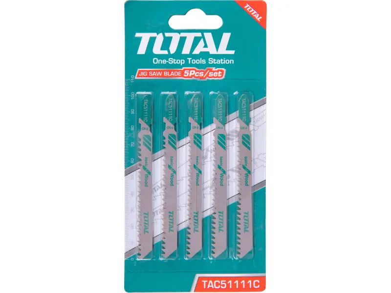 Plátky do přímočaré pily TAC51111C, dřevo, 5ks, HCS