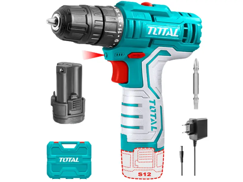 Vrtací šroubovák AKU, 12V, Li-ion (2x), 1500mAh