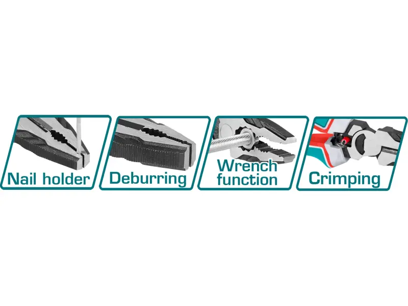 Kleště THT2K0301S, sada 3ks, industrial, CrV