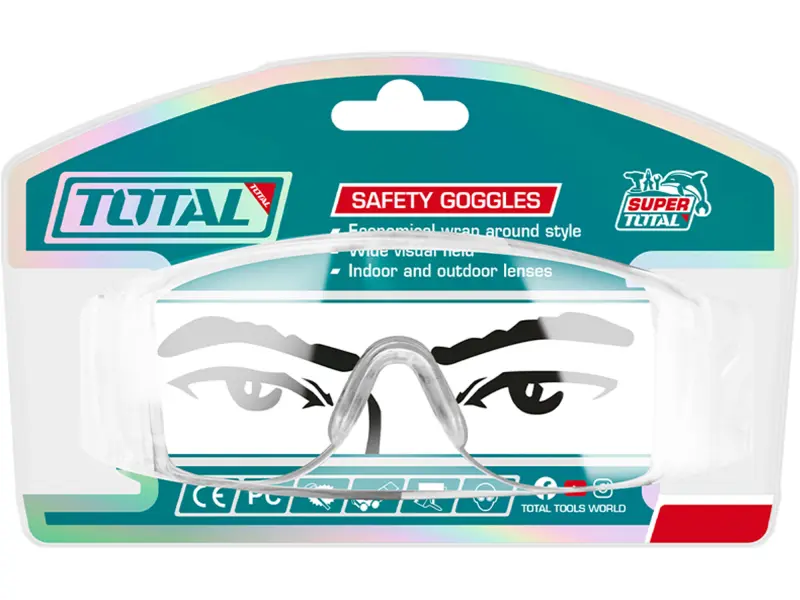 Brýle ochranné TSP304, čiré