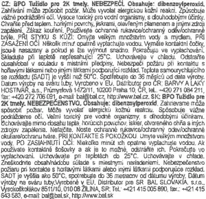 Mako Iniciátor pasta k PE tmelu, tužidlo, červená, 15 g