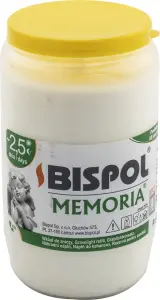 Bispol hřbitovní svíčka Memoria W03 olejová bílá, 160 g