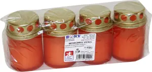 Bony Bedronka svíčka s víčkem, 4 ks