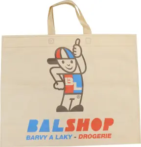 Bal nákupní taška béžová, 50 x 40 x 7,5 cm