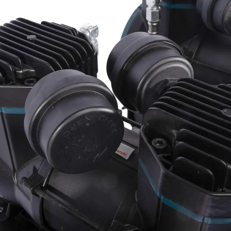 Kompresor bezolejový 2x1450 W, 50 l