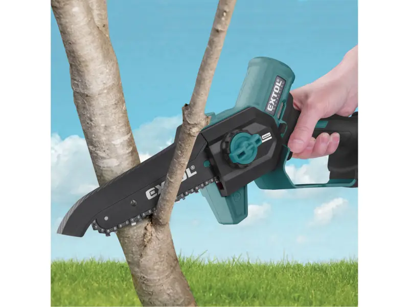 Pila řetězová aku jednoruční SHARE20V, 13 cm, BRUSHLESS, bez baterie a nabíječky