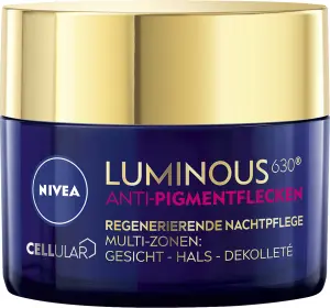 Nivea Cellular Luminous630 noční krém proti pigmentovým skvrnám, 50 ml