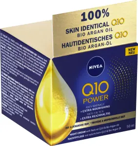 Nivea Q10 Power noční krém proti vráskám, 50 ml