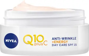 Nivea Q10 Plus C OF15 energizující denní krém proti vráskám, 50 ml