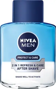 Nivea Men Protect & Care 2v1 pečující voda po holení, 100 ml