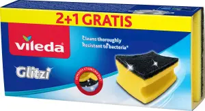 Vileda Glitzi houbička na nádobí, 3 ks