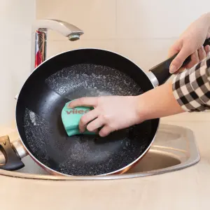 Vileda PUR active houbička na nádobí vysoká, 2 ks