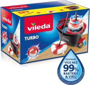 Vileda Turbo mop na podlahu uklídový set