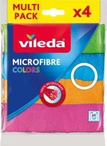 Vileda Colors mikrohadřík na úklid, 4 ks