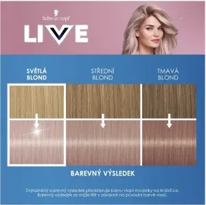 Schwarzkopf Live barva na vlasy 104 Cool Lilac
