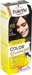 Schwarzkopf Palette Color Shampoo barva na vlasy 113 černá, 50 ml