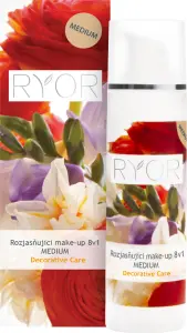 RYOR rozjasňující make-up 8v1 Medium, 30 ml