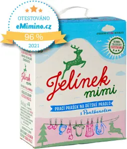 Jelínek mimi prací prášek pro miminka, 60 praní, 3 kg