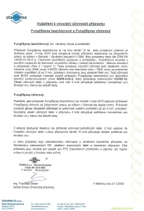 Stachema Fungispray citrón bezchlorový dezinfekční přípravek, 500 ml