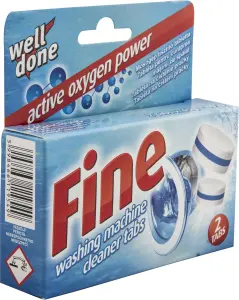Well Done Fine tablety na čištění pračky 2 x 40 g