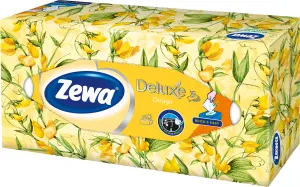 Zewa Deluxe Family Box 3vrstvé papírové kapesníky, 90 ks