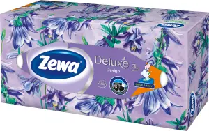 Zewa Deluxe Family Box 3vrstvé papírové kapesníky, 90 ks