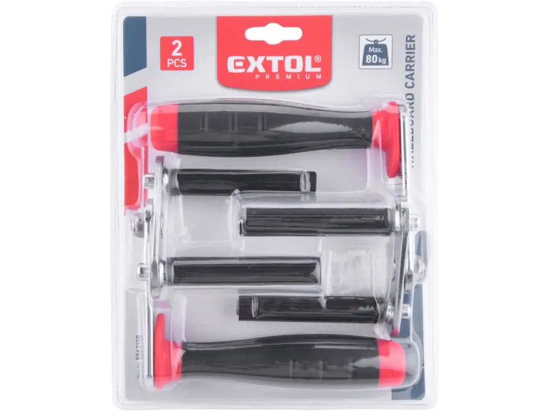 Nosič desek kovový, sada 2 ks, nosnost až 80 kg/pár