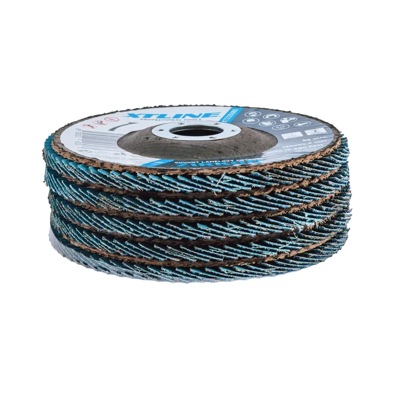 XTLINE Kotouč brusný lamelový zirkon | 125 mm, zr. 40