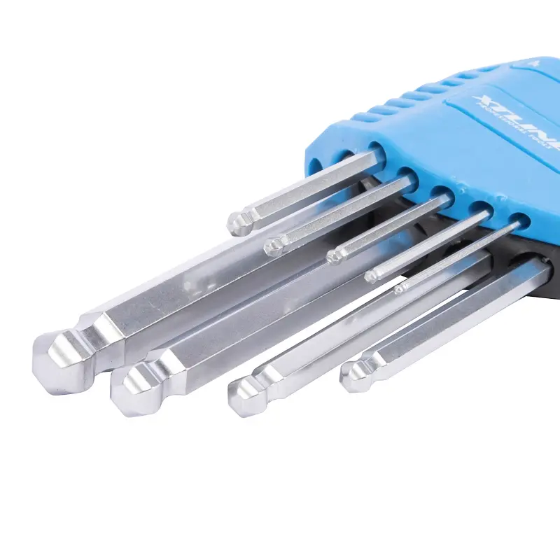 XTLINE Sada IMBUS klíčů s kuličkou | 1.5-10 mm, 9 dílů