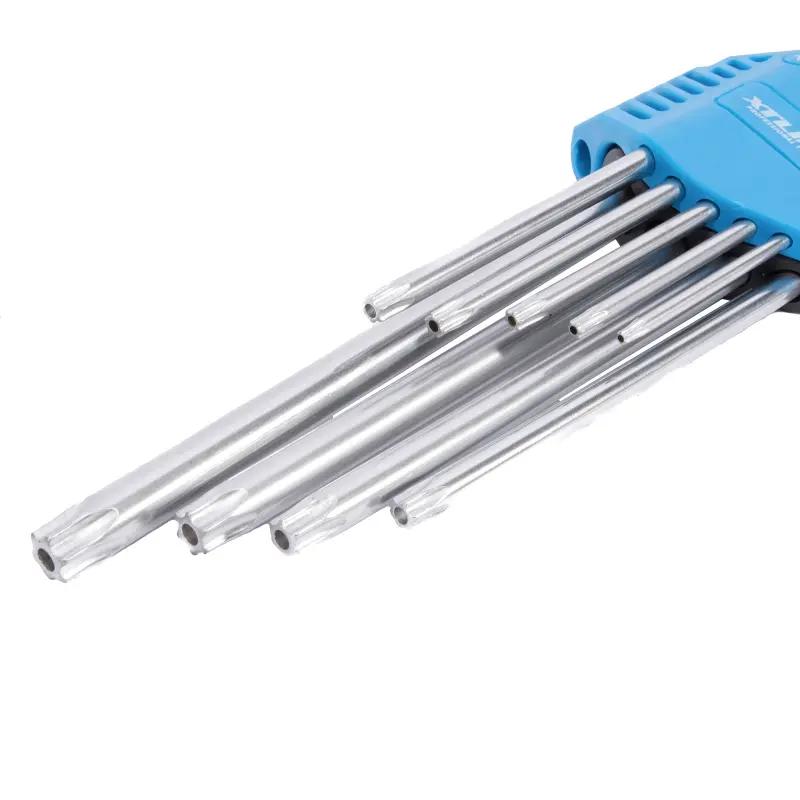 XTLINE Sada prodloužených TRX klíčů s otvorem | T10-T50, 9 dílů