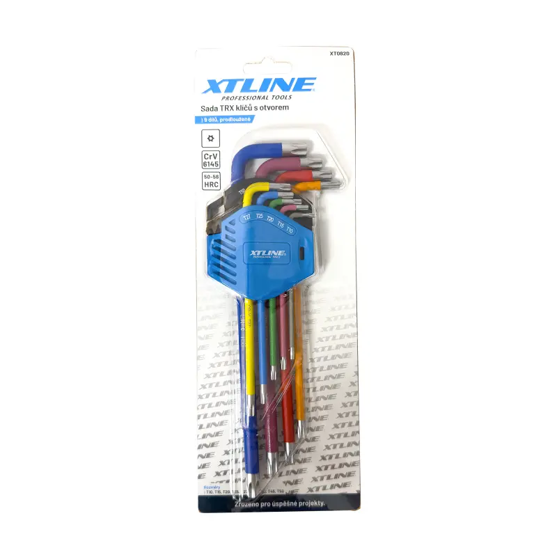XTLINE Sada TRX klíčů 9 dílů | prodloužené T10-T50