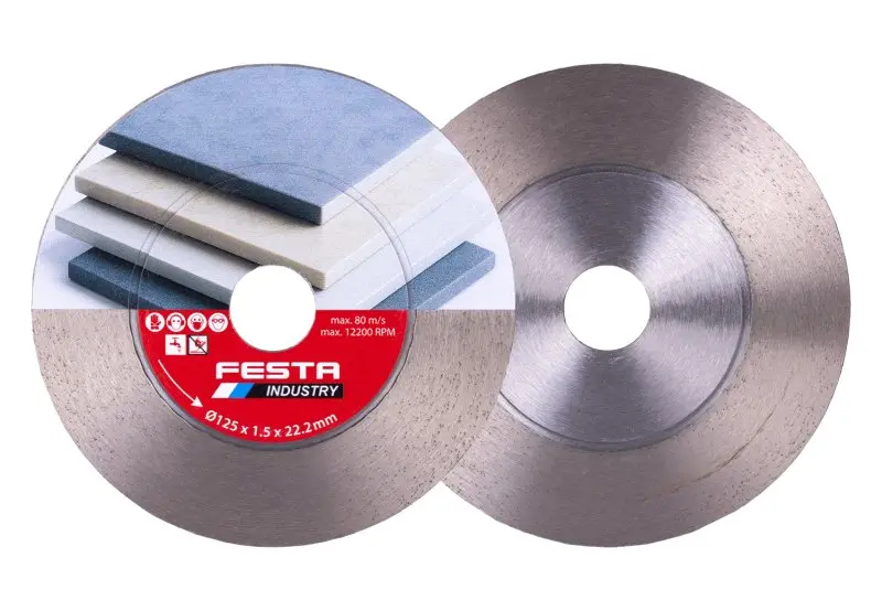 Kotouč diamantový FESTA INDUSTRY řezný segmentový 125x1,5x22,2 mm