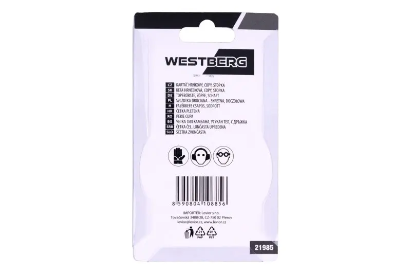 Kartáč rotační hrnkový copy WESTBERG 75mm stopka