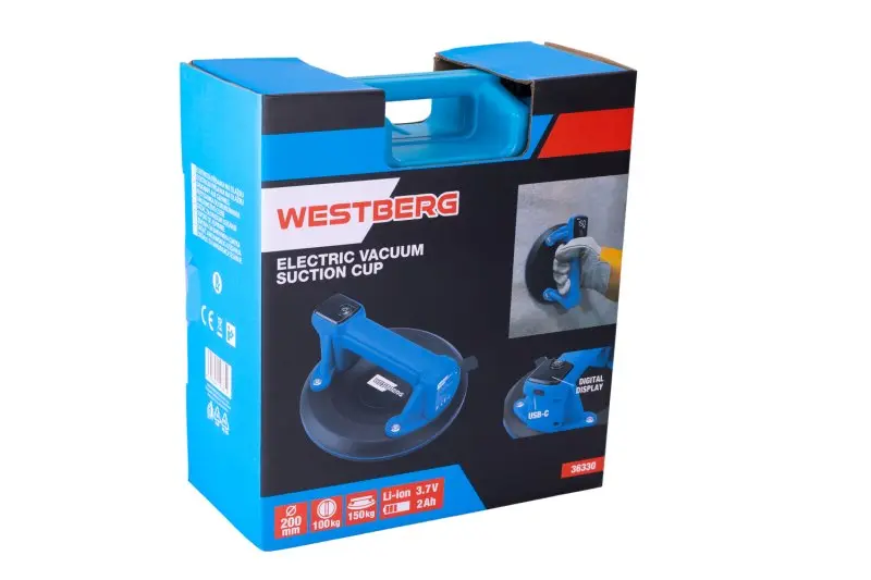 Přísavka akumulátorová WESTBERG 200mm Li+ion 3.6V/2.0Ah CE