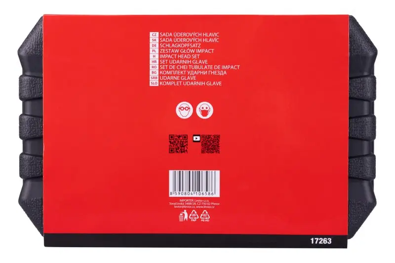 Sada úderových hlavic FESTA Industry 1/2" Cr-Mo