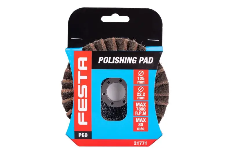 Kotouč brusný korundový lamelový FESTA 125 mm/22,2 mm P60 HRUBÝ