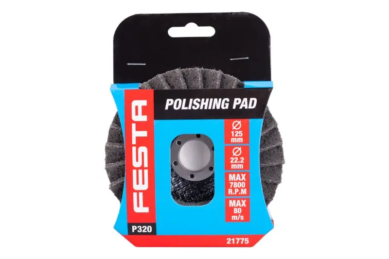 Kotouč brusný karbidový lamelový FESTA 125 mm/22,2 mm P320 EXTRA JEMNÝ