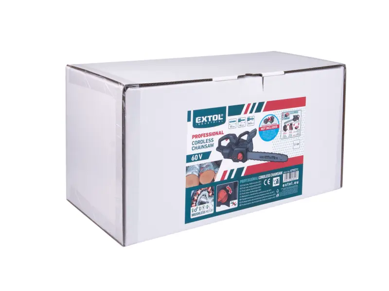 pila řetězová aku 60V, 51cm, BRUSHLESS, bez baterie a nabíječky