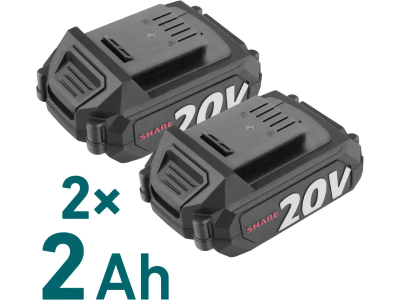 sekačka aku SHARE20V, 43cm, BRUSHLESS, bez baterie a nabíječky