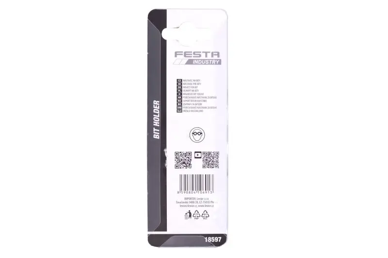 Nástavec na bity 1/4" a hlavice 1/4" FESTA Industry magnetický