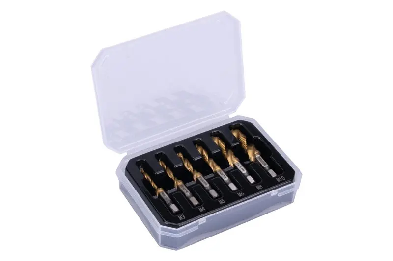 Sada závitových vrtáků FESTA HSS, M3 - M10, sada 6 ks