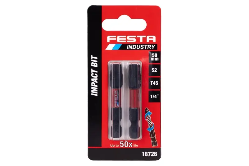 Torzní bit FESTA INDUSTRY T45 50 mm S2 1/4