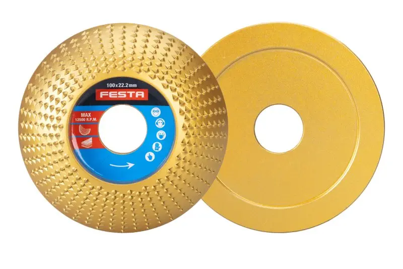 Kotouč rašplový oblý  FESTA 100 mm 22,2 mm