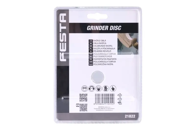 Kotouč rašplový oblý  FESTA 100 mm 22,2 mm