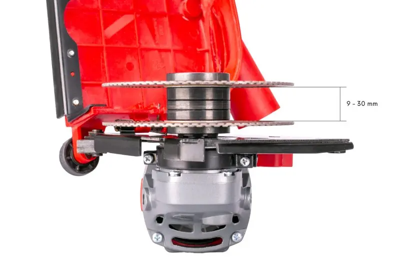 Odsávací a drážkovací kryt FESTA pro úhlovou brusku - kotouč max. 125 mm