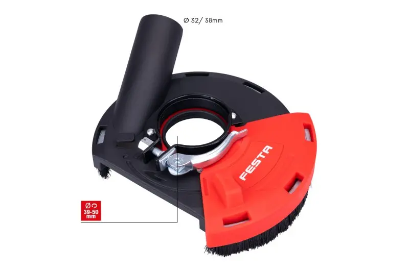 Odsávací kryt FESTA na broušení pro úhlovou brusku - kotouč max. 125 mm