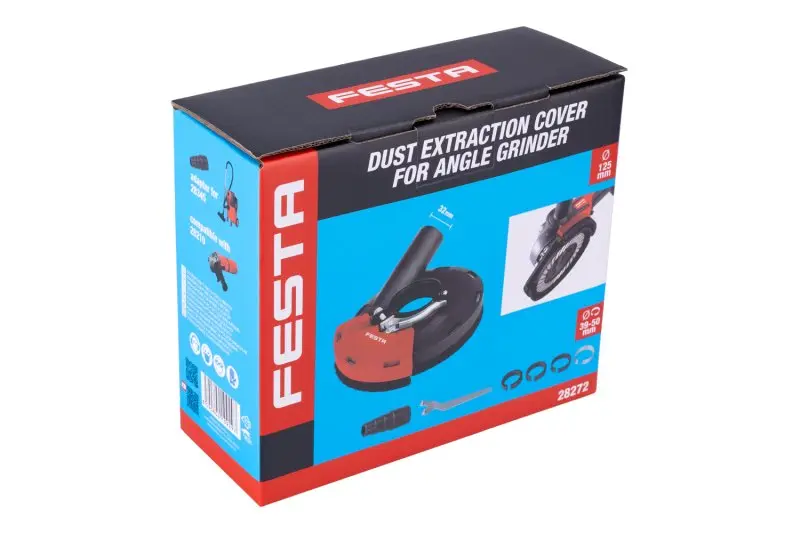 Odsávací kryt FESTA na broušení pro úhlovou brusku - kotouč max. 125 mm