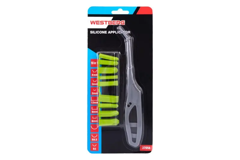 Aplikátor silikonu Westberg sada ručka + 9 koncovek